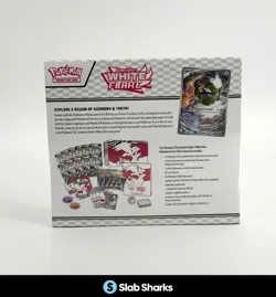 POKEMON CENTER SCARLET & VIOLET WHITE FLARE SEALED ELITE TRAINER BOX ETB - Image 2