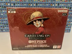 One Piece TCG OP-13 Carrying On His Will Booster Box Bandai New Sealed Op13 - Image 1