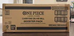 OP-13 One Piece Carrying On His Will English Booster Box OP13 SEALED CASE USA 📈 - Image 3