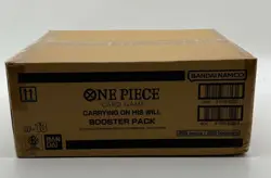 One Piece OP-13 Carrying On His Will Booster Packs Wave 1 Case Sealed - Image 3