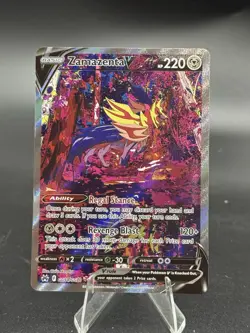 Zamazenta V - GG54/GG70 - Crown Zenith: Galarian Gallery - Pokemon TCG Card - NM - Image 1