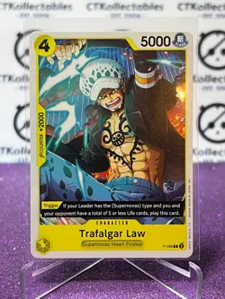 2025 ONE PIECE THE BEST V2 TRAFALGAR LAW # P-088 PROMO NON- FOIL TRADING CARD - Image 1