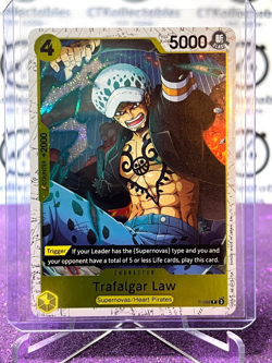 2025 ONE PIECE THE BEST V2 TRAFALGAR LAW # P-088 PROMO FOIL TRADING GAME CARD - Image 1