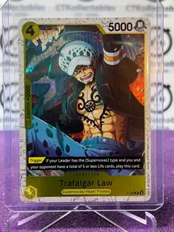2025 ONE PIECE THE BEST V2 TRAFALGAR LAW # P-088 PROMO FOIL TRADING GAME CARD - Image 4