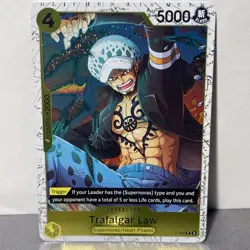 One Piece TCG The Best Vol. 2 PRB-02 - Trafalgar Law P-088 (Pirate Foil) - NM - Image 1