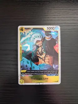 One Piece Premium Booster 02 (ENG) - Trafalgar Law - Pirate Foil - P-088 - Image 1