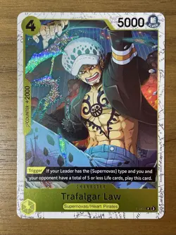 One Piece - The Best PRB02 - Trafalgar Law P-088 Promo - Pirate Foil - Image 1