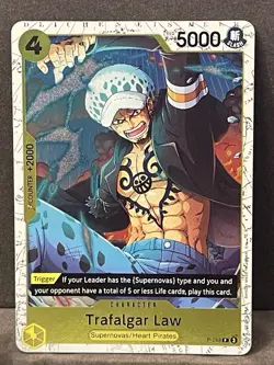 One Piece TCG The Best Vol. 2 PRB-02 - Trafalgar Law P-088 foil - Image 1