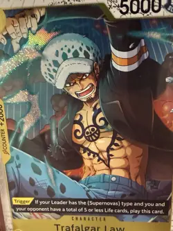 One Piece TCG The Best Vol. 2 PRB-02 - Trafalgar Law P-088 (Pirate Foil) - NM - Image 3