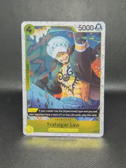 One Piece TCG The Best Vol. 2 PRB-02 - Trafalgar Law P-088 (Pirate Foil) - NM - Image 1