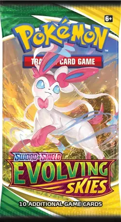 Pokemon TCG: Sword & Shield - Evolving Skies Booster Pack - UNWEIGHED - Image 1