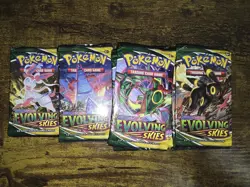 Pokemon TCG Evolving Skies Booster Pack 20x Lot Factory Sealed Sword Shield New - Image 3