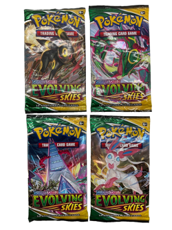 Lot of (29) Pokemon TCG Sword & Shield Evolving Skies Sealed Booster Packs - Image 2