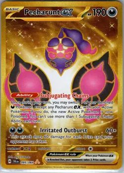 Pecharunt ex 095/064 SV: Shrouded Fable - Pokemon Card - NM - Image 1