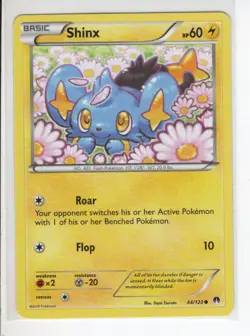 SHINX BREAKPOINT SET POKEMON CARD 44/122 VG - Image 1
