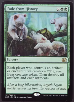 Fade from History - 177 Foil MTG BRO - Image 1
