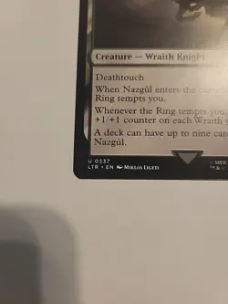 Nazgul (0337) #337 (NM) Lord of the Rings LTR Magic MTG - Image 2