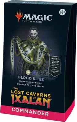 Magic the Gathering - Lost Caverns of Ixalan - Blood Rites Commander Deck - New/ - Image 1