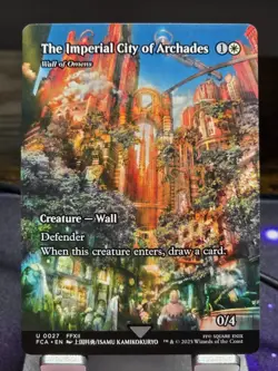 MTG - The Imperial City of Archades (0027) Uncommon (Showcase) - FINAL FANTASY - Image 1