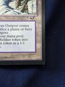 MTG Alliances #184 Kjeldoran Outpost MP - Image 4