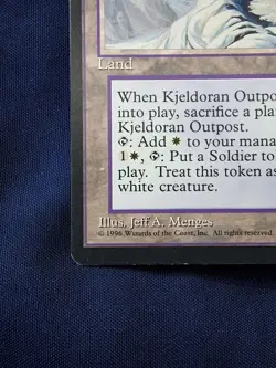 MTG Alliances #184 Kjeldoran Outpost MP - Image 5