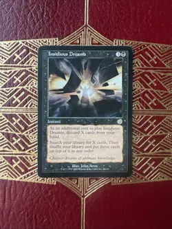 MTG-Insidious Dreams - Torment Rare Magic the Gathering Black Instant - Image 1