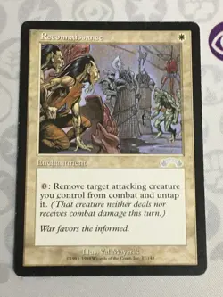 D1341 MAGIC GATHERING EXODUS RECONNAISSANCE 17 HP U MTG - Image 1