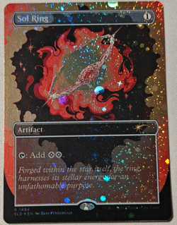 MTG Secret Lair Sol Ring #1494 SLD Through the Wormhole [UPick Foil/Reg] Galaxy - Image 2