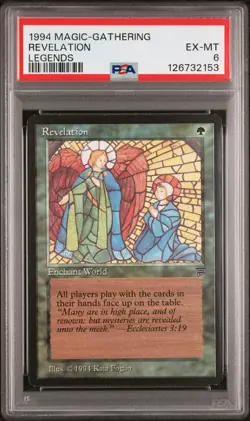 MTG - Revelation - Legends Magic - Graded PSA 6 - Image 1