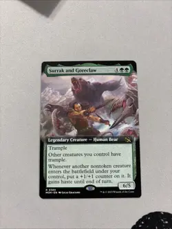 Surrak and Goreclaw (Extended Art) March of the Machine Regular - Image 1