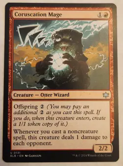 Coruscation Mage Bloomburrow Regular NM+ - Image 1