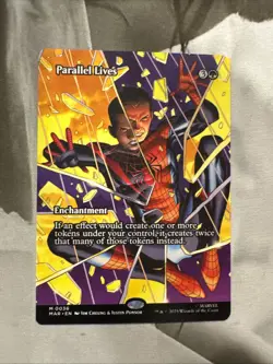 1 x Parallel Lives - Borderless - Marvel Universe Eternal Legal - LP - MTG - Image 1
