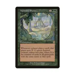 Nantuko Shrine Magic the Gathering Odyssey Rare LP Lightly Played Single Card - Image 1