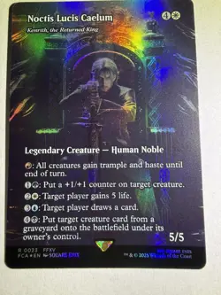 MTG Final Fantasy English Noctis Lucis Caelum Showcase 0023 Foil - Image 1