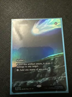 Foil Meteorite Borderless Mythic MTG Avatar The Last Airbender 0054 - Image 1