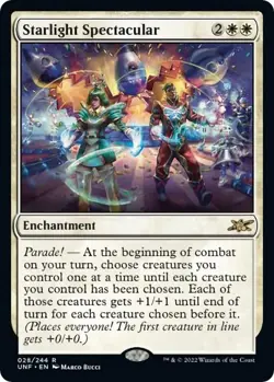 Starlight Spectacular Unfinity Rare NM Magic: The Gathering 28 Foil - Image 1