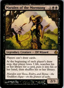 Maralen of the Mornsong Morningtide Rare LP Magic: The Gathering 65 Normal - Image 1