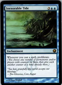 Inexorable Tide Scars of Mirrodin Rare NM Magic: The Gathering 35 Normal - Image 1