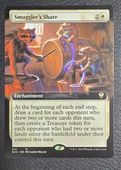Smuggler's Share (Extended Art) Commander: Streets of New Capenna Regular MTG NM - Image 1