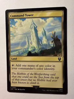 Command Tower (LTC) - Near Mint - Commander Staple - (MTG) Lord Of The Rings - Image 1