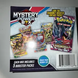 Pokemon 2025 Walmart Mystery Power Box 5 Booster Packs Chase Pack Seeded 1:10 - Image 3