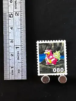 Slowbro Pkemon Stamp Shogakukan Nintendo Japanese Japan Card TCG Very Rare C - Image 2