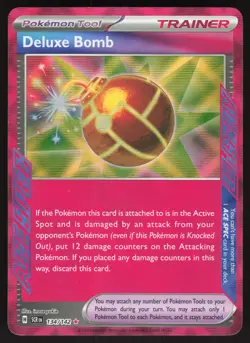 Deluxe Bomb 134/142 ACE SPEC Pokemon TCG Stellar Crown NM - Image 1