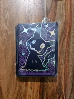 Pokemon TCG - Paldean Fates - Shiny Mimikyu - ETB Sleeves (65ct) SEALED - Image 1
