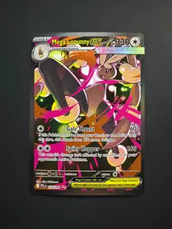 Mega Lopunny ex 128/094 Pokemon Phantasmal Flames Special Illustration Rare NM - Image 1