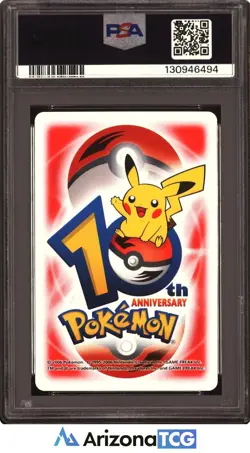 Pokemon 2006 Regirock Red King Of Hearts 10th Anniversary Playing Cards PSA 9 - Image 2