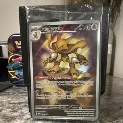 Pokemon Alakazam 009 Holo Full Art Promo SEALED - Image 1
