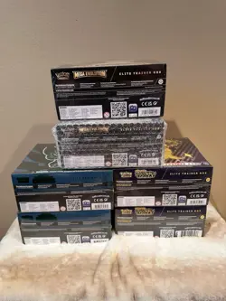 Pokemon TCG ETB BUNDLE OF 6, Surging sparks, Twilight masquerade, Mega GARDEVIOR - Image 5