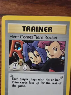 Here Comes Team Rocket - Pokemon TCG 1st Edition Holo - Image 5