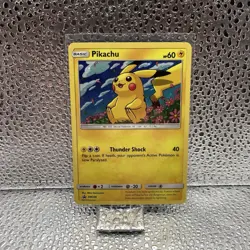 Pikachu - SM206 - Black Star Holo Rare Promo - Pokemon Card - NM - Image 1